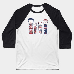 Kokeshi（こけし） Baseball T-Shirt